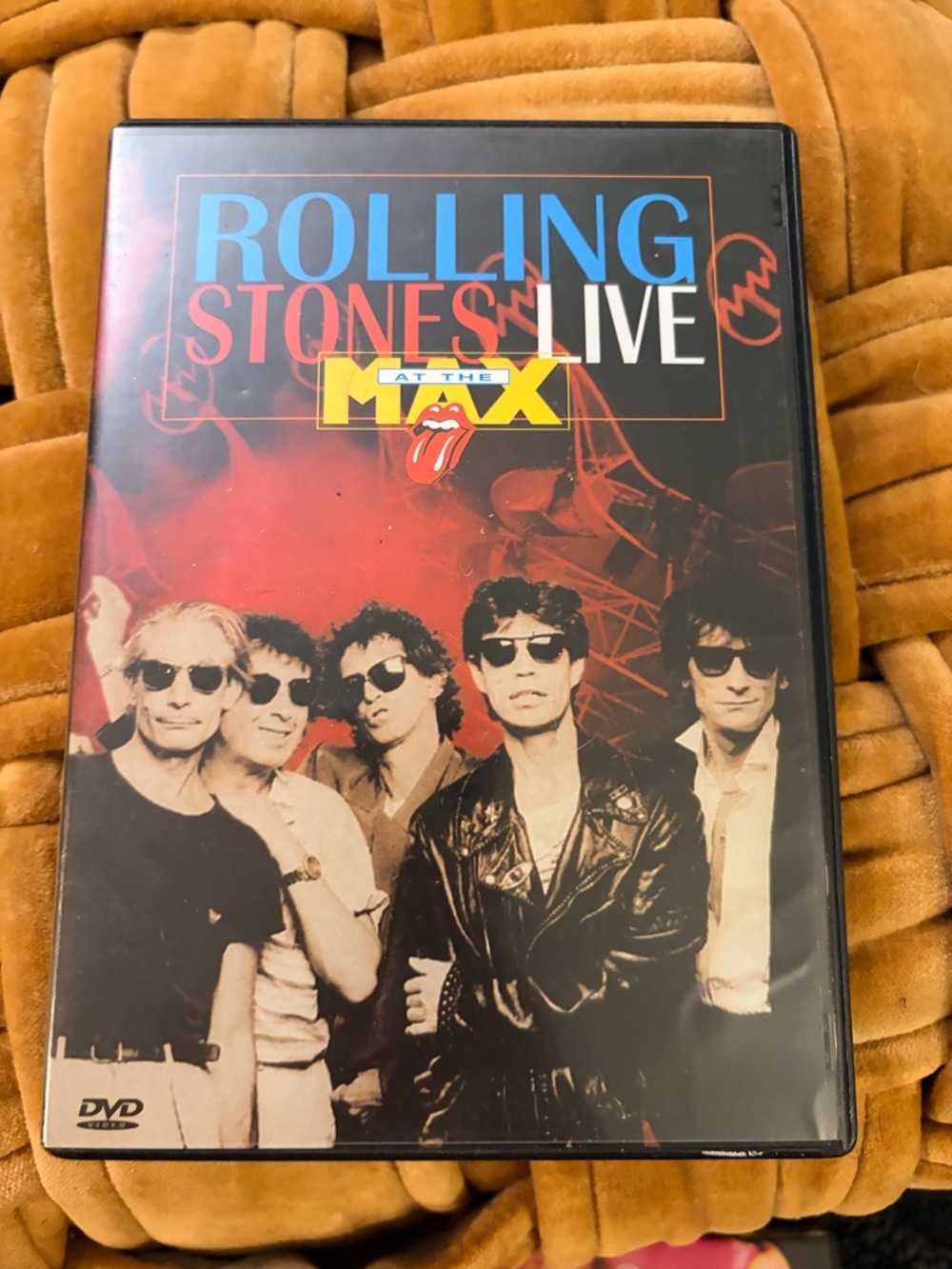 The Rolling Stones - Live at the Max DVD (Black / Red)